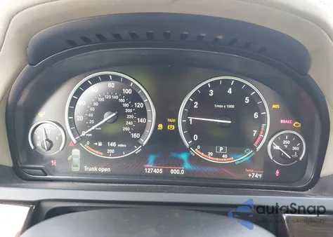 2010 BMW 750Li z USA, uszkodzony, nr VIN WBAKB8C54ACY63650